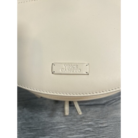 Vince Camuto Snap Shoulder Bag VC-JAIYA-CB  Warm Vanilla Color Leather NWT $188 - Picture 9 of 14